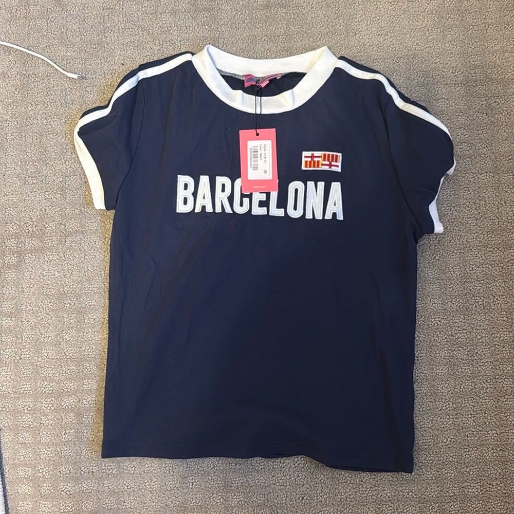 edikted barcelona shirt size medium